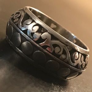 Thick Brighton band ring